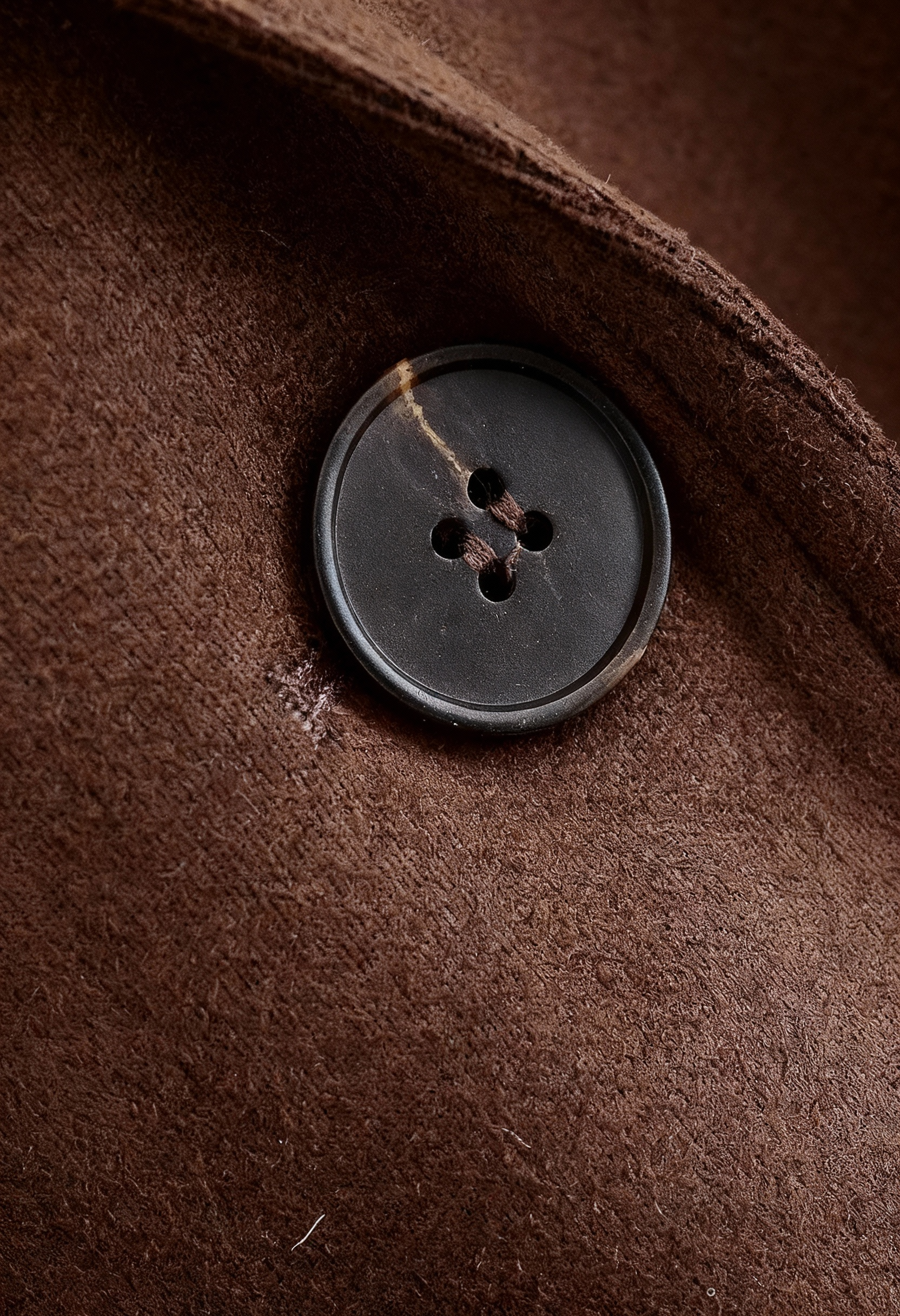Coat : Women's Brown Trench Coat with Belt in van Vanda Liamo