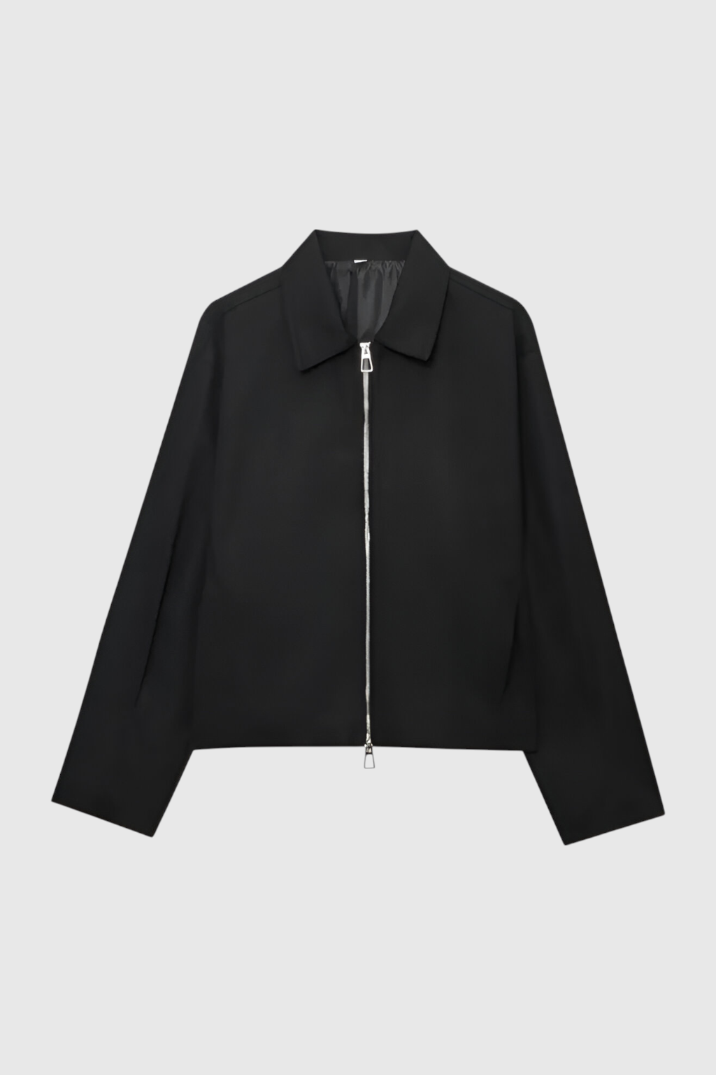 Jacket : Women's Black Lightweight Casual Bomber Jacket - Everyday Style in Black van Vanda Liamo
