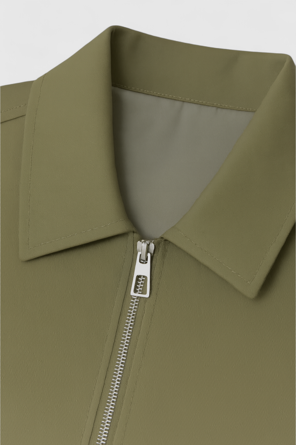 Jacket : Women's Casual Bomber Jacket - Army Green in van Vanda Liamo