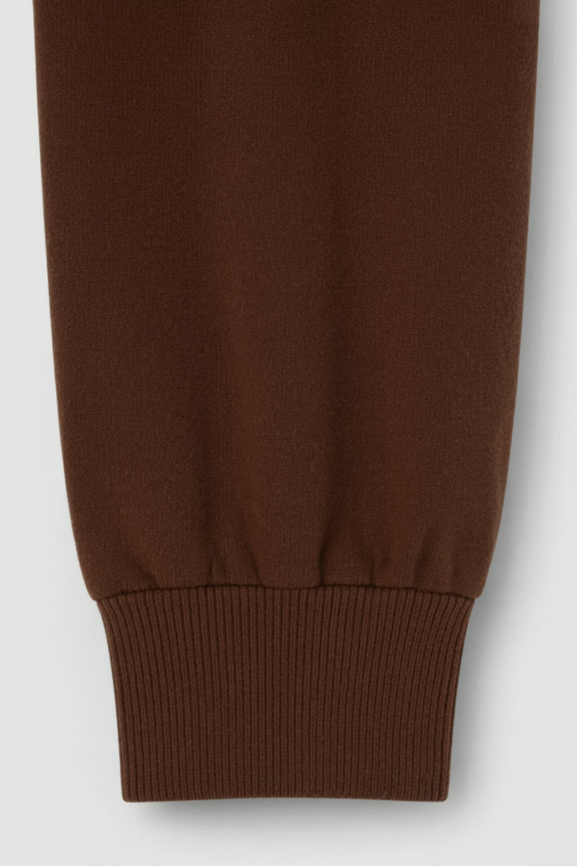 Women's Set : Women's Casual Brown Sweatshirt Pants Set in van Vanda Liamo
