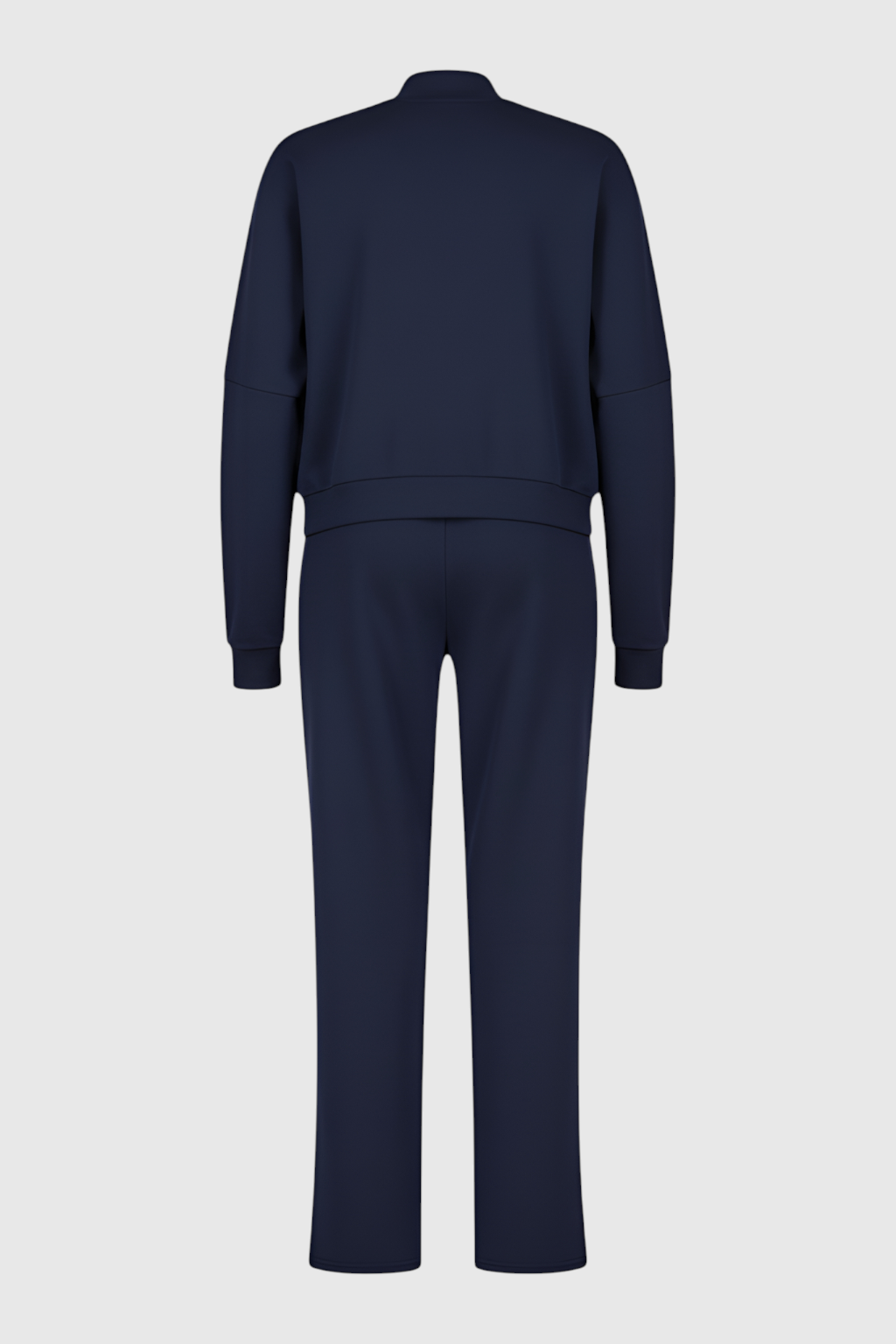 Women's Set : Women's Casual Dark Blue Sweatshirt Pants Set in van Vanda Liamo