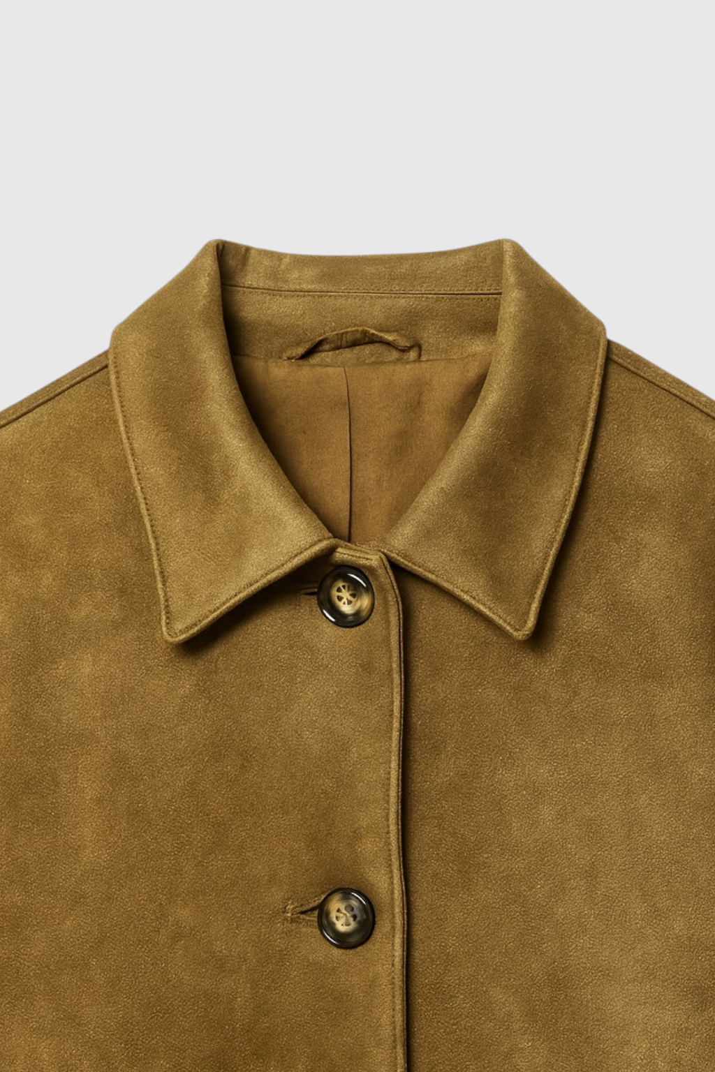 Jacket : Women's Suede Casual Jacket - Soft & Stylish Outerwear in van Vanda Liamo