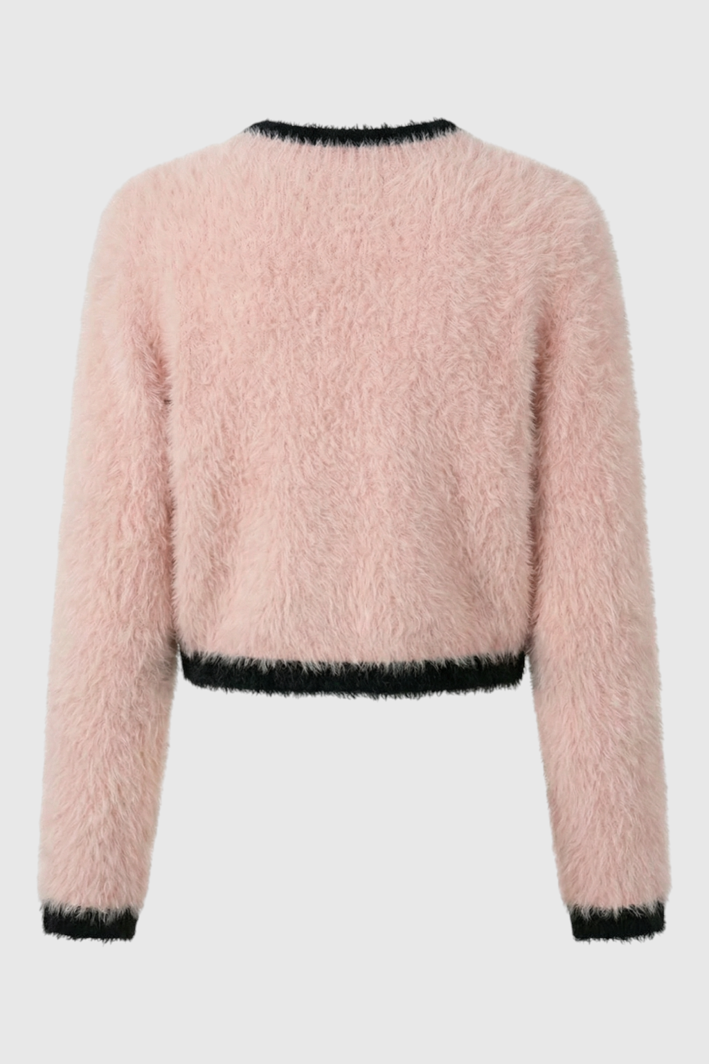 Cardigan : Women's Cropped Knit Cardigan in van Vanda Liamo