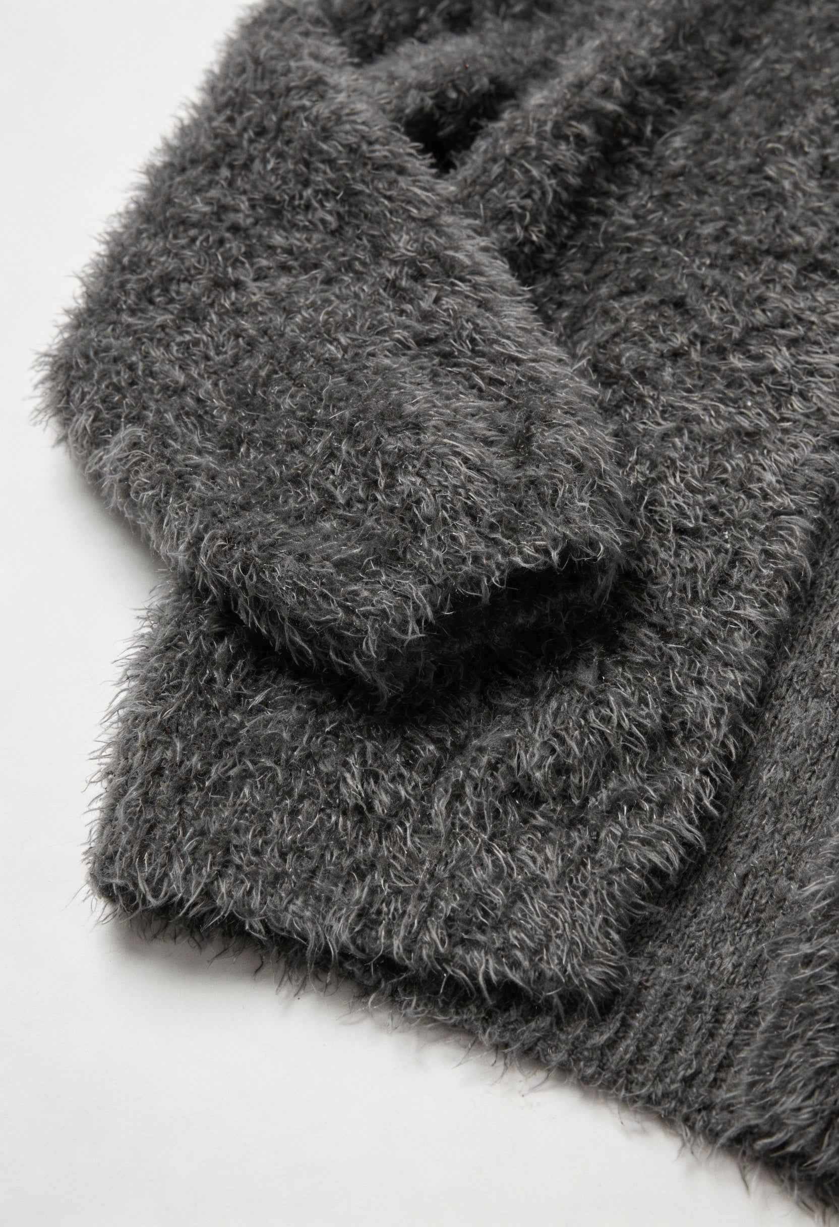 Cardigan : Women's Dark Gray Cardigan in van Vanda Liamo