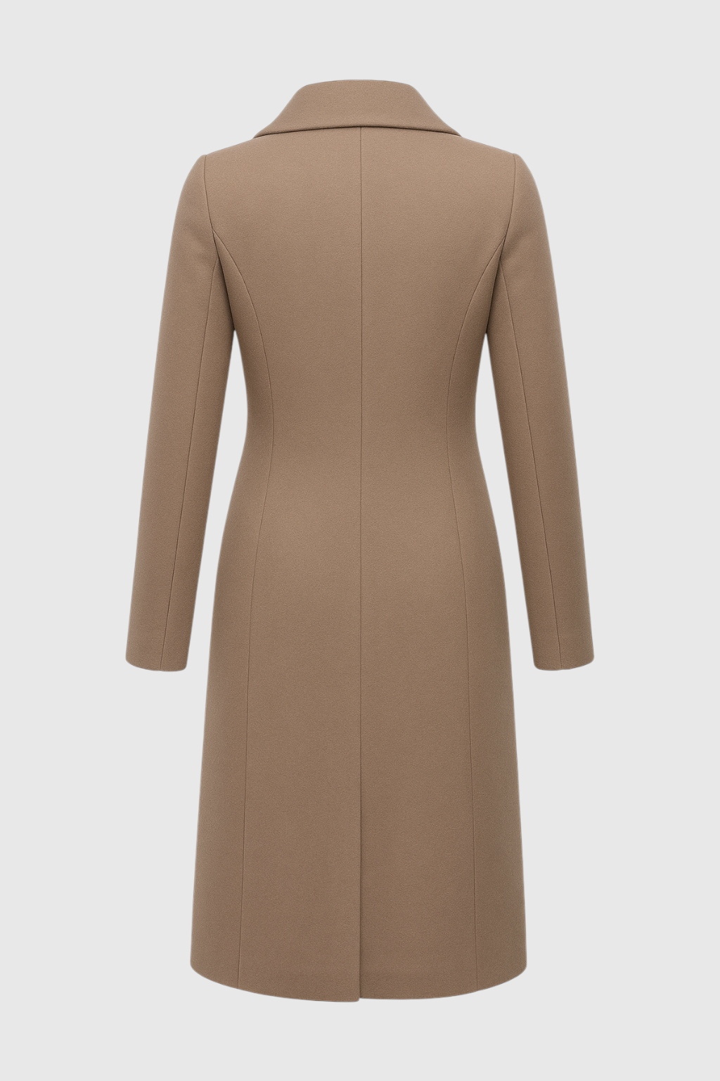 Coat : Women's Khaki Trench Coat in van Vanda Liamo