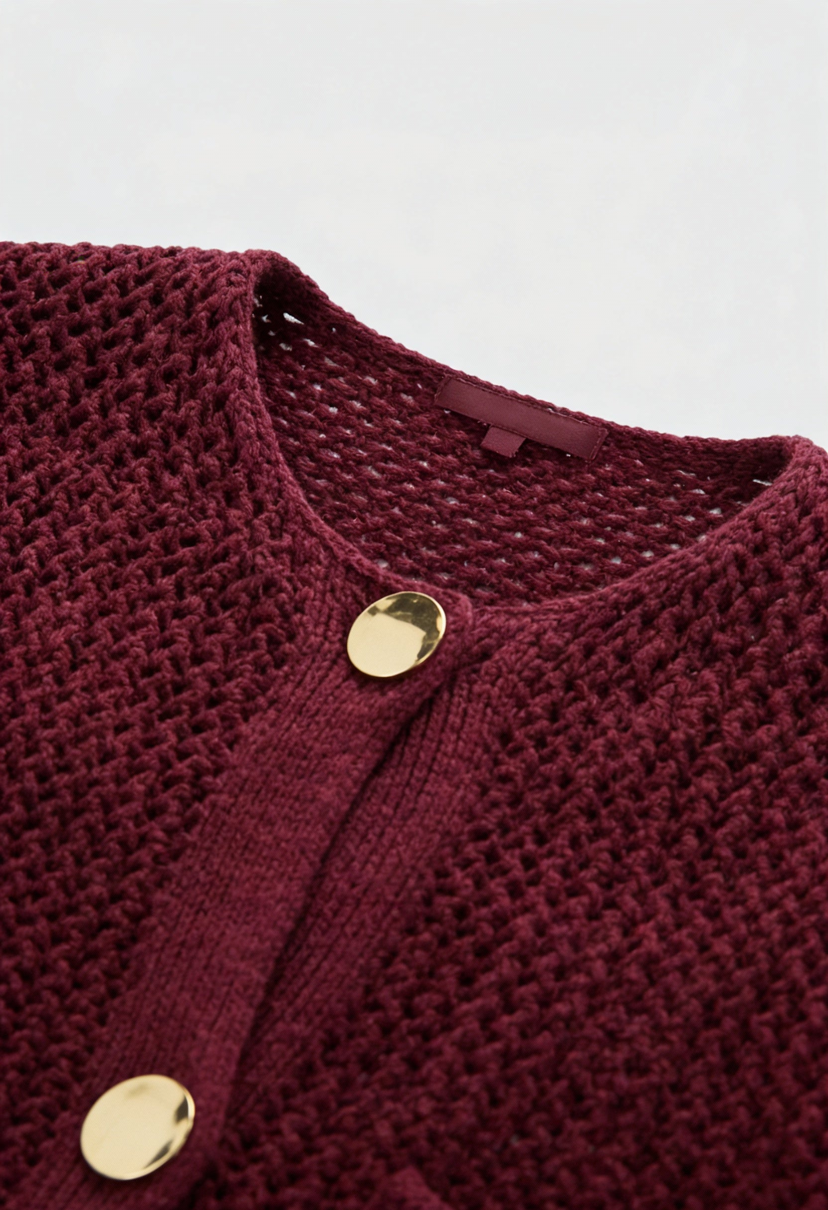 Cardigan : Women's Knit Long Sleeve Cardigan in van Vanda Liamo