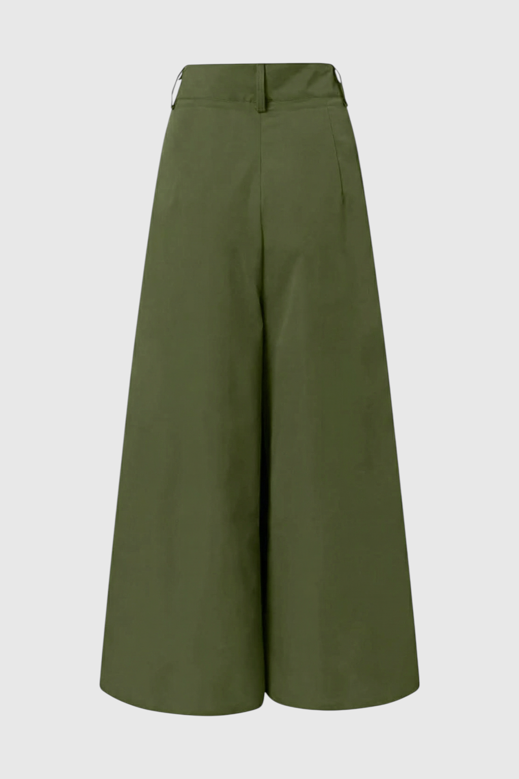 Pants : Women's Emerald Green Wide Leg Palazzo Pants - Flowy & Comfortable in van Vanda Liamo