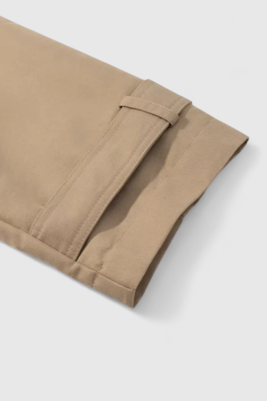 Jacket : Women's Khaki Cropped Windbreaker Jacket - Lightweight & Stylish in van Vanda Liamo