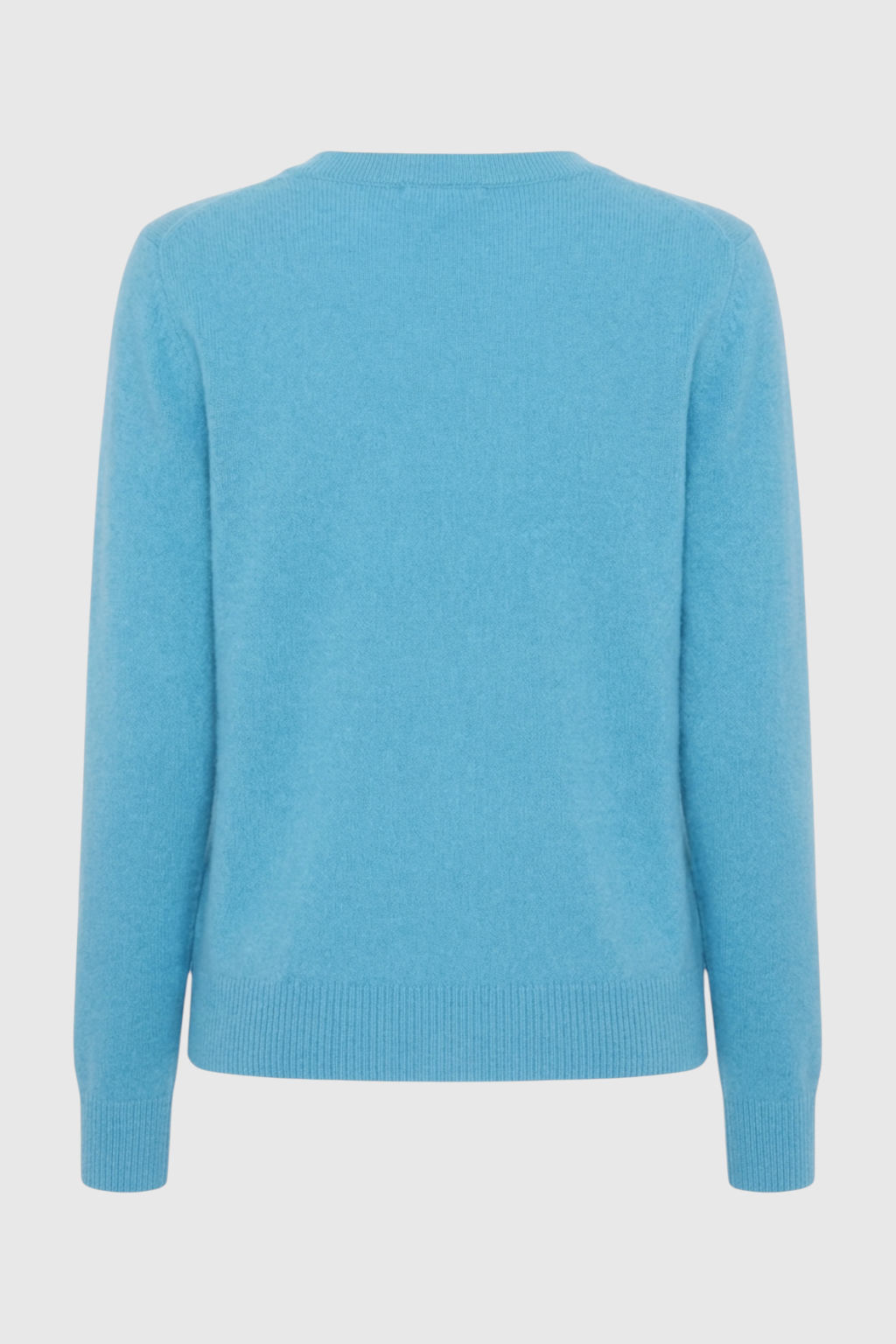 Sweater : Women's Light Blue V-Neck Sweater in van Vanda Liamo