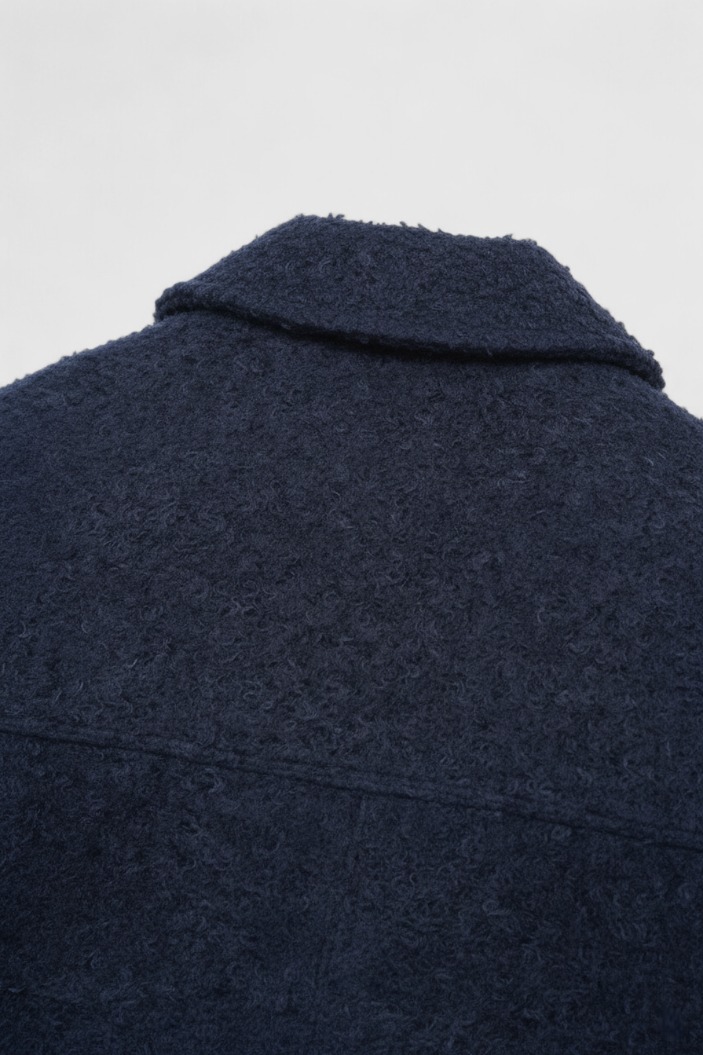 Jacket : Women's Navy Zip-Up Jacket in van Vanda Liamo