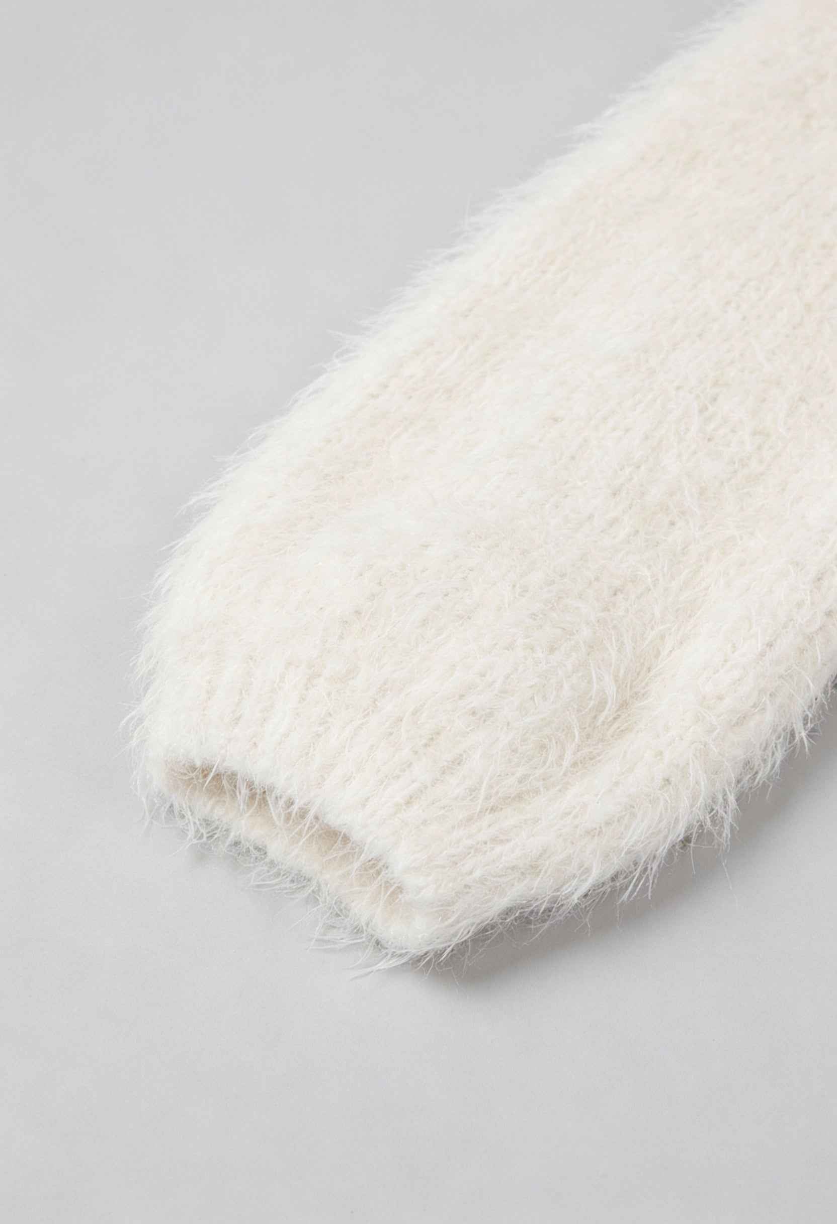 Cardigan : Women's White Knit Cardigan Sweater - Long Sleeve Open Front in van Vanda Liamo