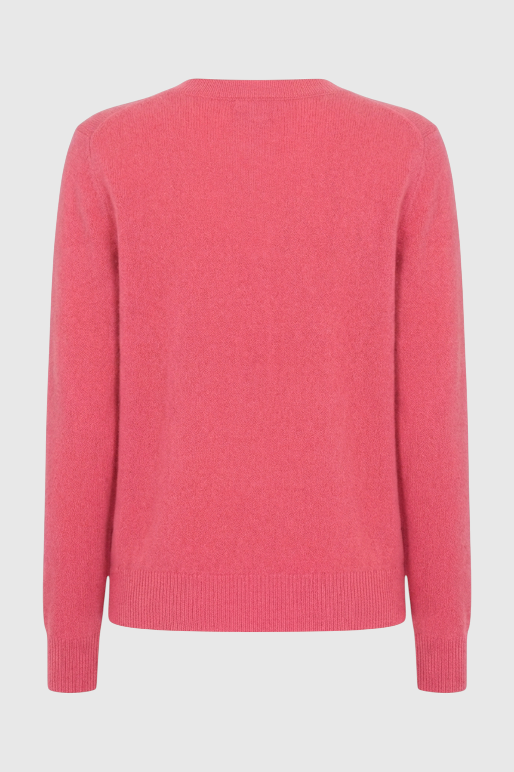 Sweater : Women's Pink Red V-Neck Sweater in van Vanda Liamo