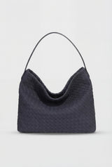 Dames zwarte zachte suède-look tote bag, ruim ontwerp - premium kwaliteit, snelle levering