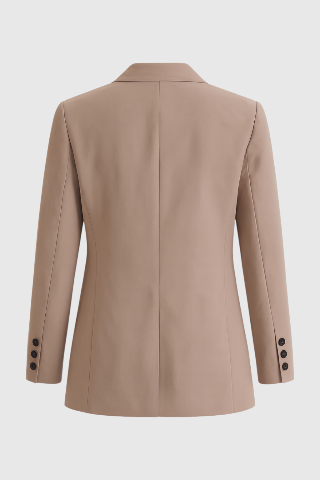 Coat : Women's Slim Fit Khaki Blazer Jacket - Lightweight & Stylish for Business Casual in van Vanda Liamo