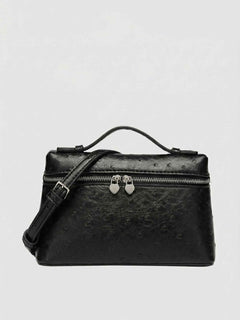 Women's Leather Crossbody Bag - Small, Adjustable Strap, Everyday Carry
