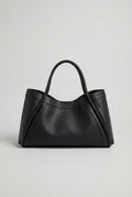 Women's Large Faux Leather Tote Bag - Everyday Shoulder Handbag for Work & Travel