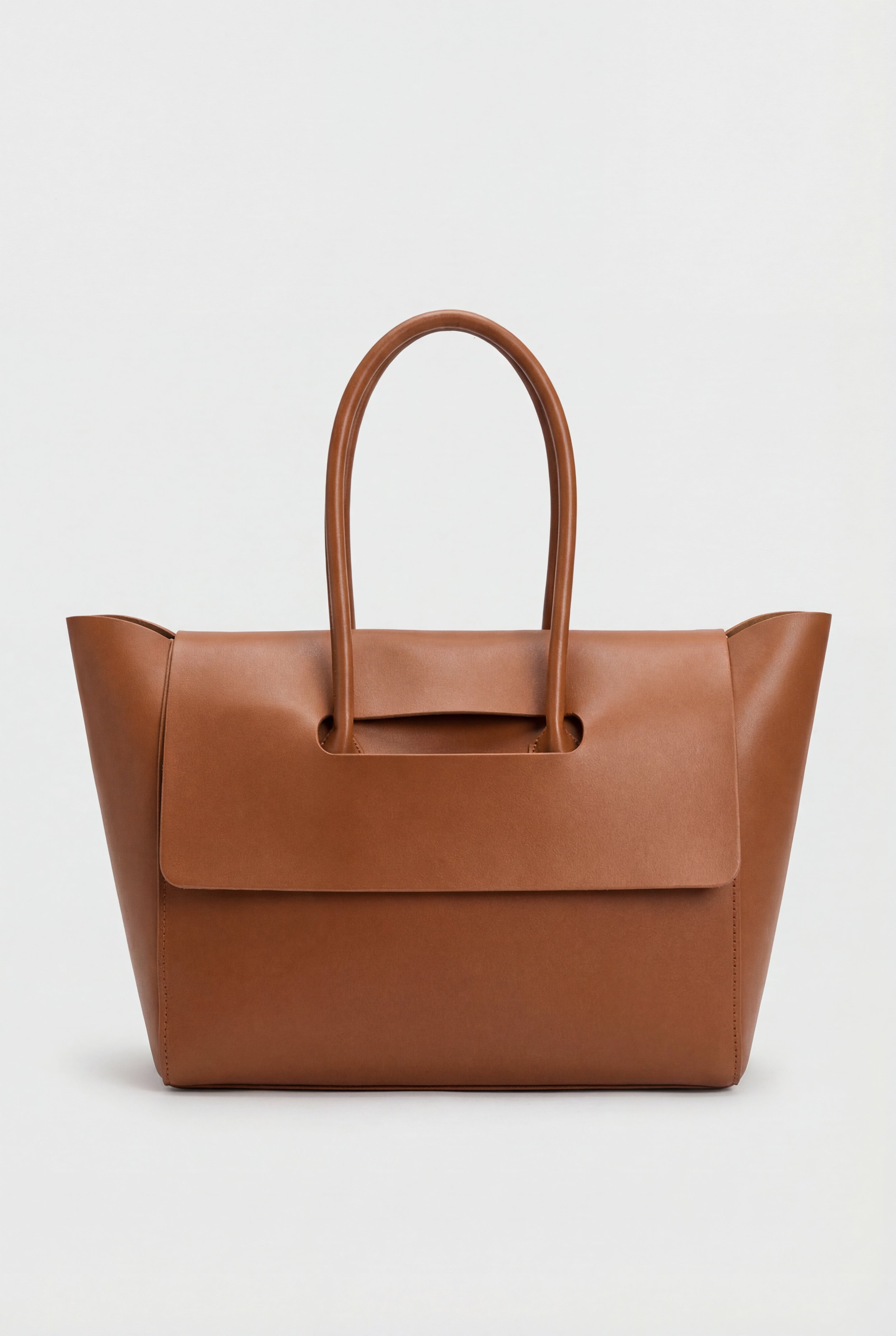 Handbags : Women's Classic Faux Leather Shoulder Bag - Retro Style Handbag with Adjustable Strap in Brown One Size van Vanda Liamo