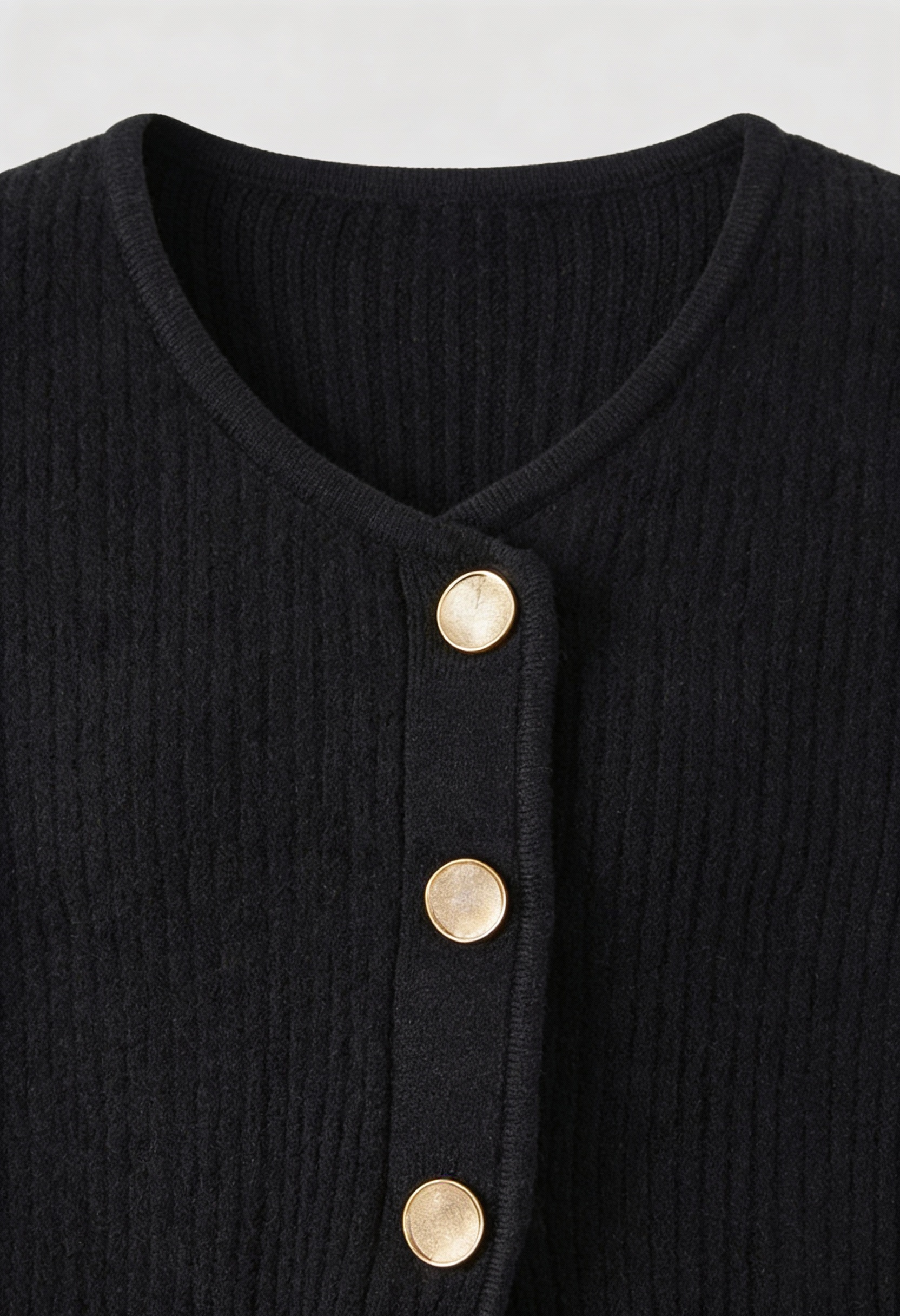 Cardigan : Women's Black Knit Cardigan Sweater - Warm & Cozy Open Front Cardigan in van Vanda Liamo