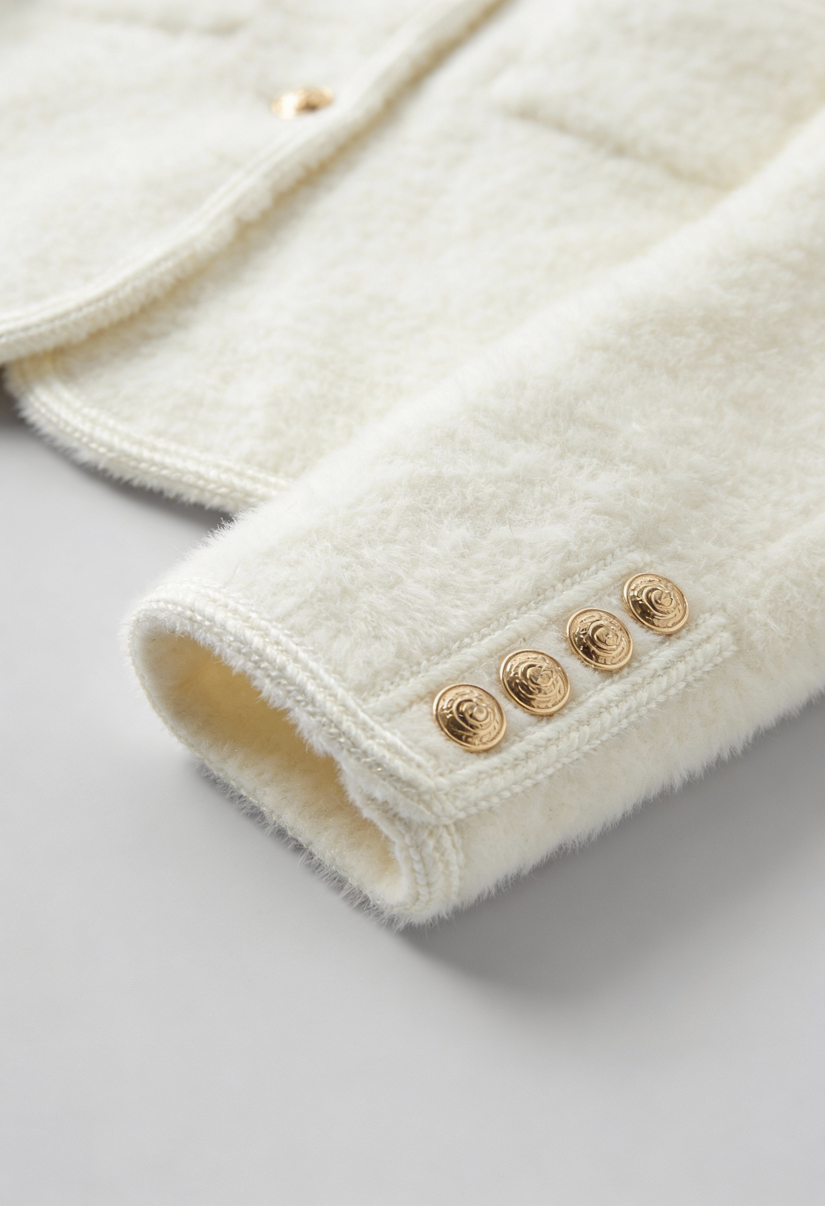 Cardigan : Women's White Soft Knit Crew Neck Cardigan Sweater - Lightweight & Comfortable in van Vanda Liamo