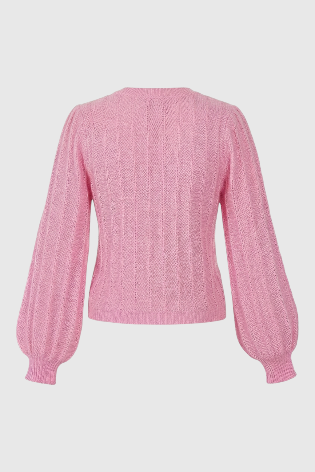Cardigan : Women's Soft Pink Knit Cardigan in van Vanda Liamo