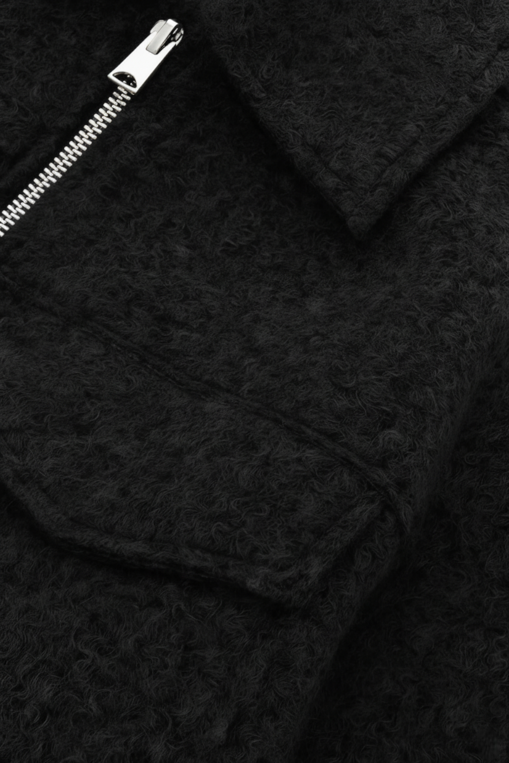 Jacket : Women's Black Full-Zip Fleece Jacket - Warm & Comfortable Outerwear in van Vanda Liamo
