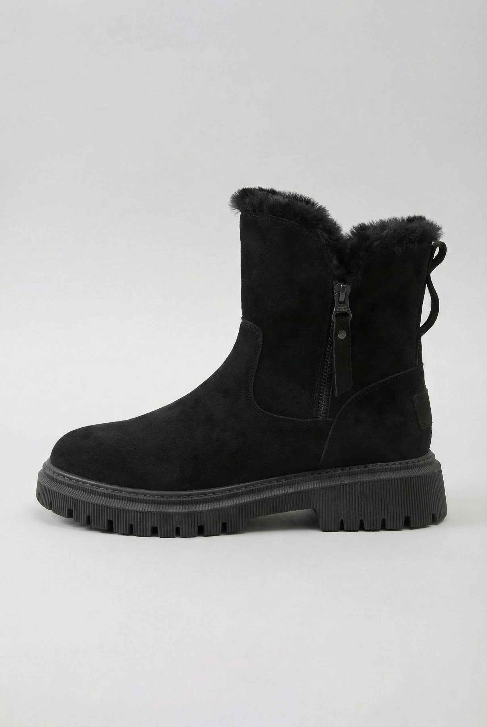 Women's Boots : Women's Black Waterproof Insulated Snow Boots for Winter in van Vanda Liamo