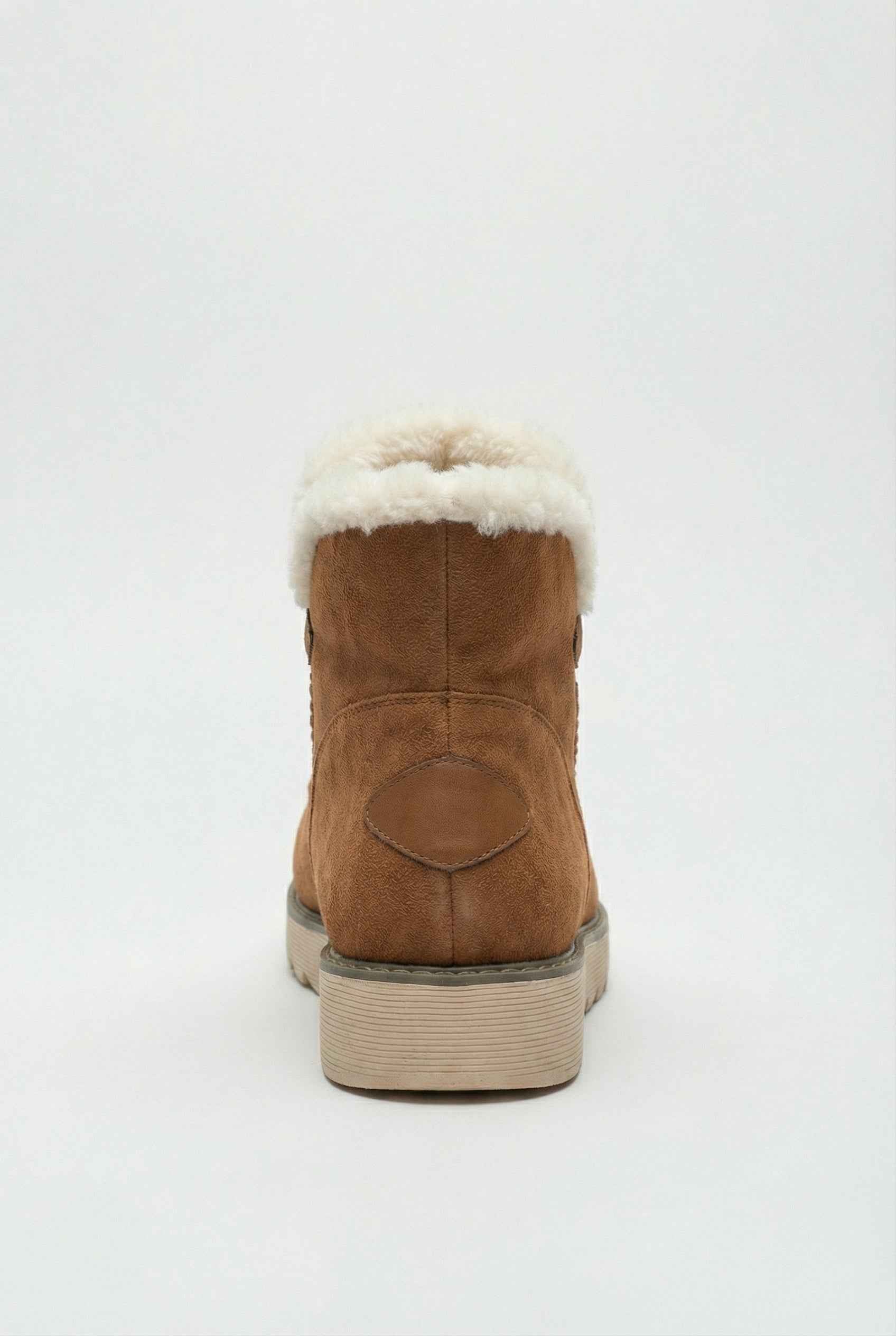 Women's Boots : Deep Brown Ankle Boots - Lined in van Vanda Liamo