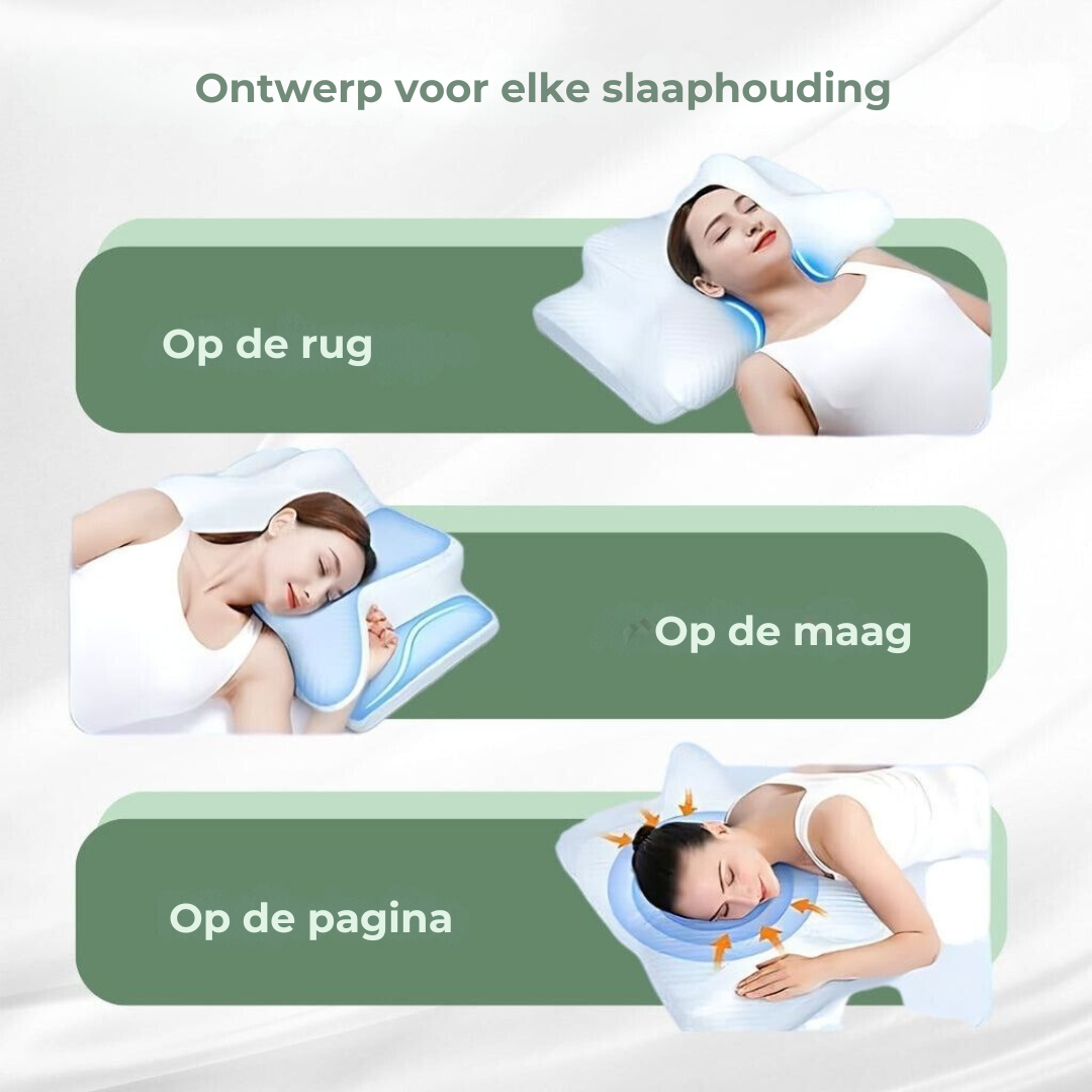 Home Decor : DreamAlign Orthopedic Contour Pillow - Neck & Shoulder Support in van Vandaliamo