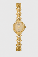 Elegant Geometric Watch – Luxury Vintage Design