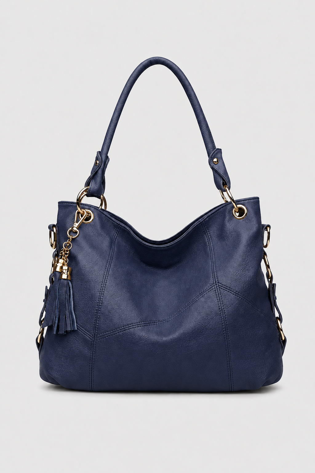 Handtas : Elegant women's handbag - Spacious, stylish & durable in Blue van Vandaliamo