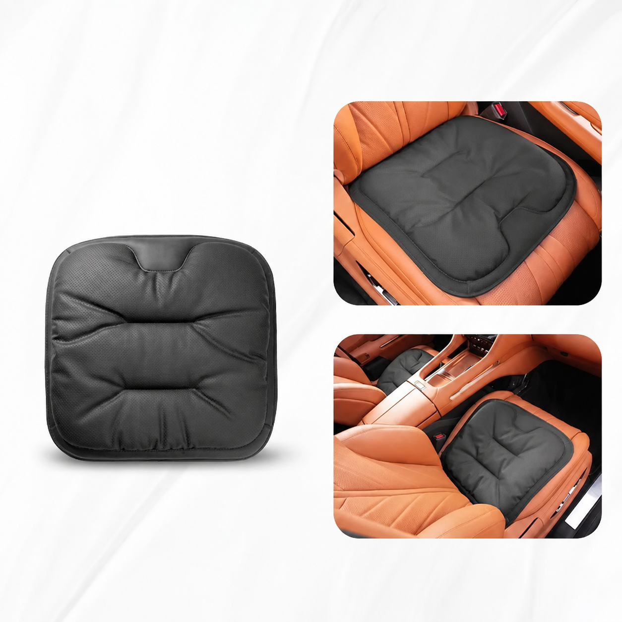 Garage & Vehicles : Ergonomic Car Seat Cushion - Comfortable and Stylish in Black van Vandaliamo