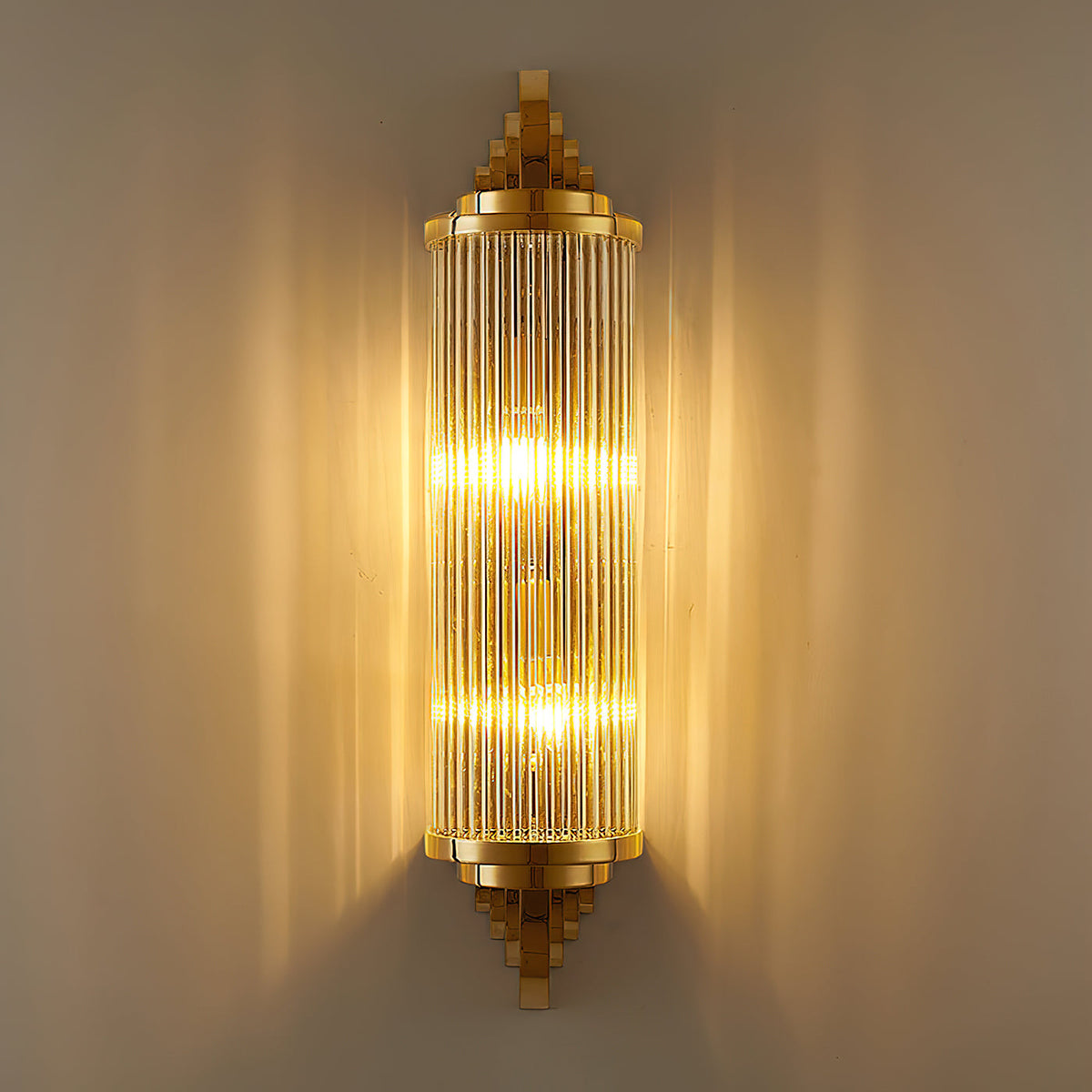 Gatsby Wall Lamp - Art Deco Elegance in Gold
