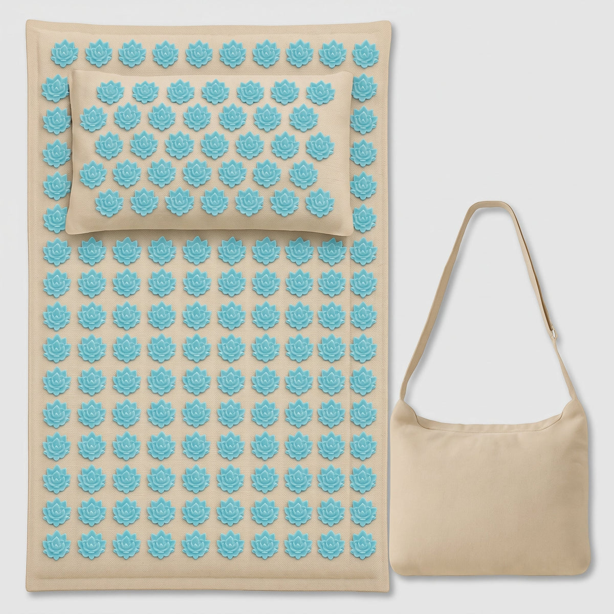 Wellness : Acupressure Mat & Pillow Set - 5500 Pressure Points in van Vandaliamo