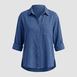 Women's Relaxed Fit Shirt - Loose Casual Blouse