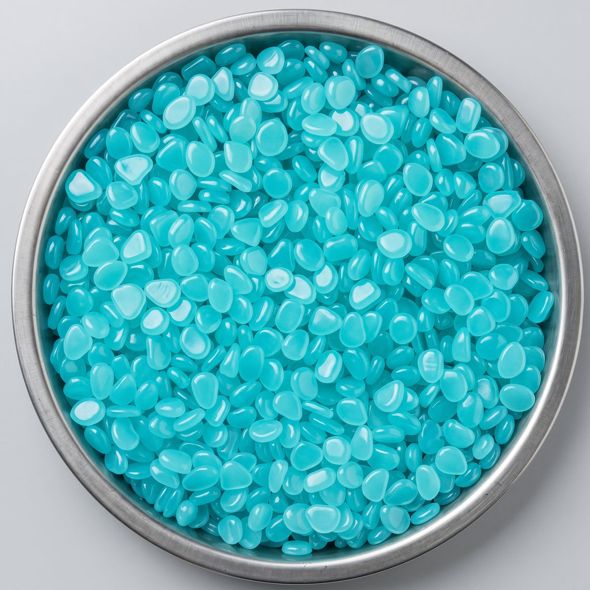 Glow-in-the-Dark Garden Stones – Solar Resin Decor Pebbles