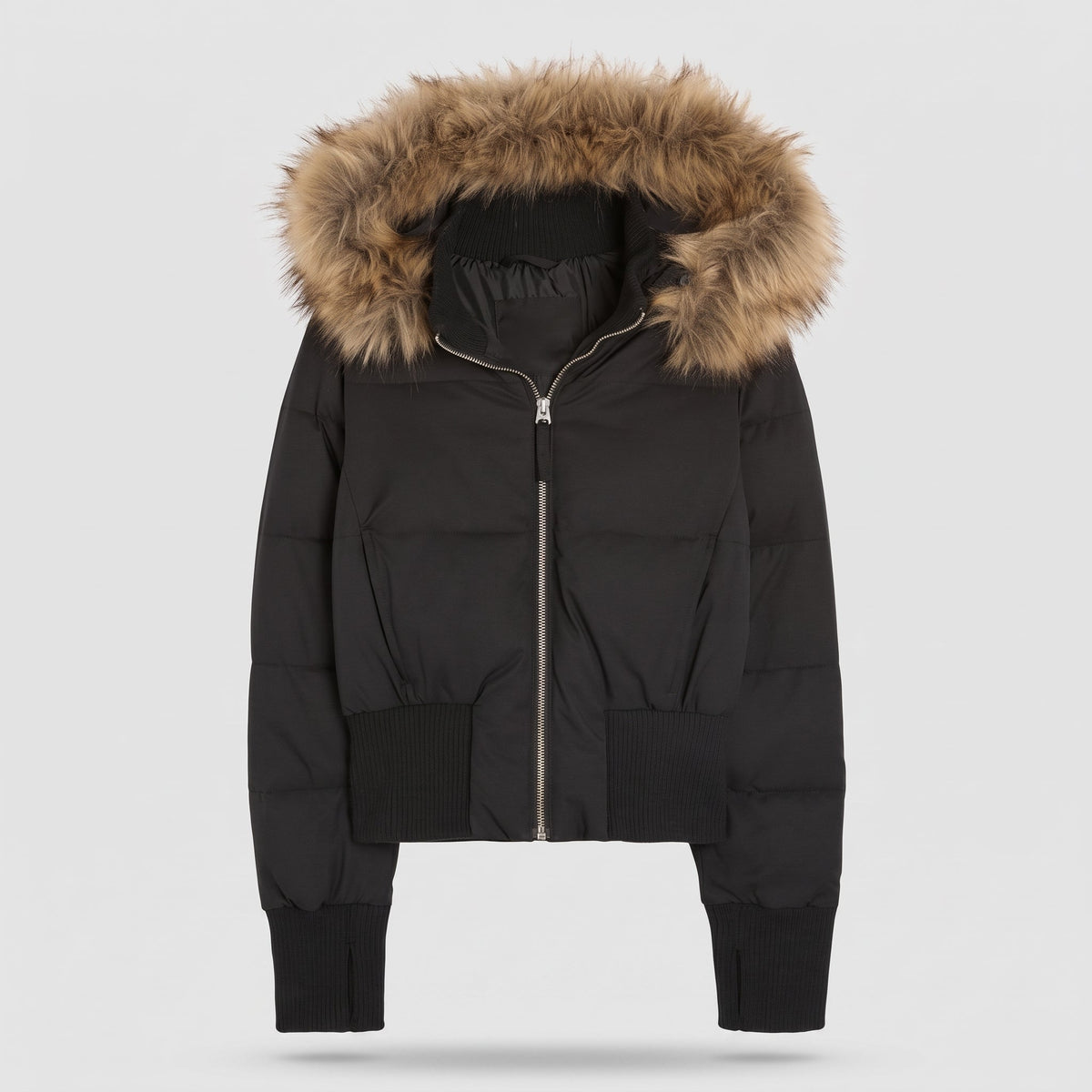 Women's Quilted Elegant Winter Jacket
