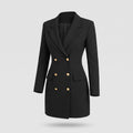 Women's Double-Breasted Blazer Dress