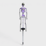 Solar Skeleton Garden Stake Light - LED Halloween Yard Decor