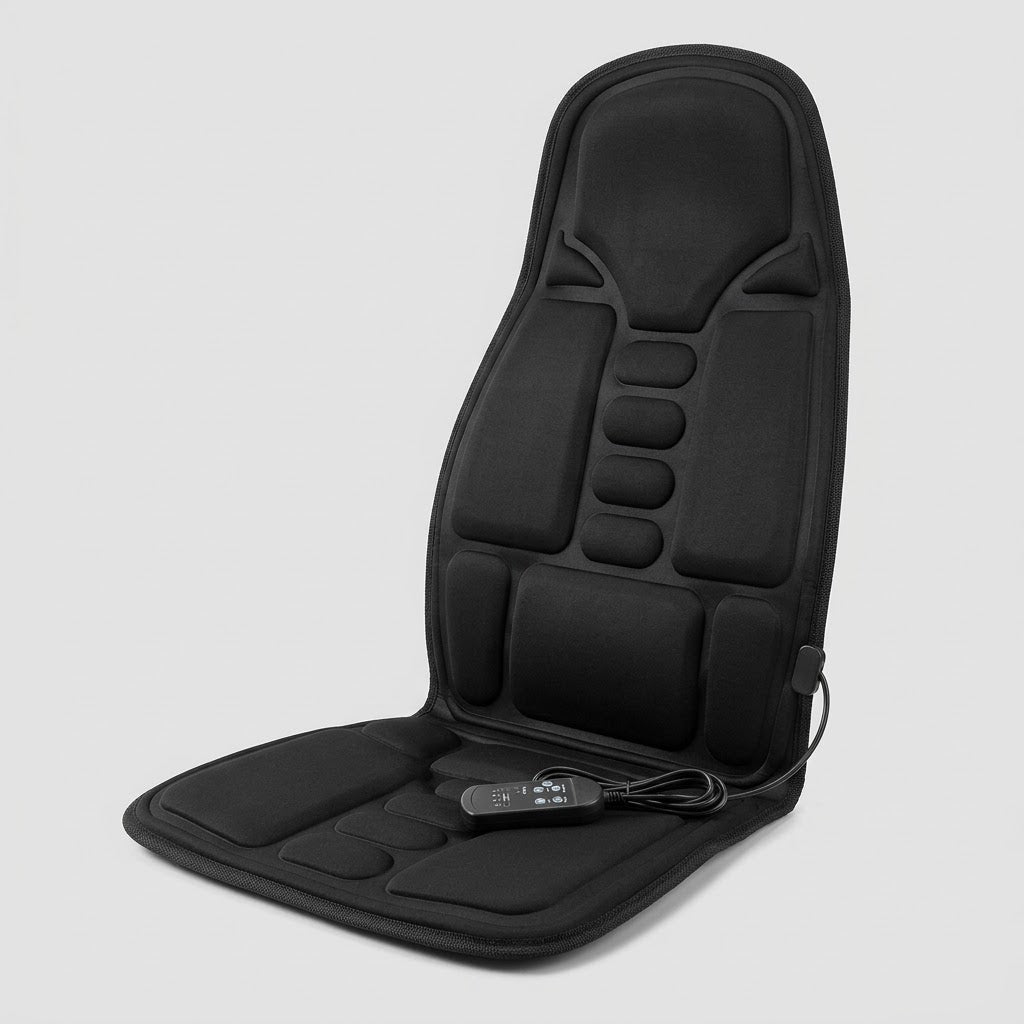 Massagers : Heated Massage Seat Cushion with 8 Massage Zones - Car & Home in Default Title van Vanda Liamo