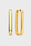 Gold-Tone Statement Hoop Earrings – Everyday Glamour & Evening Chic