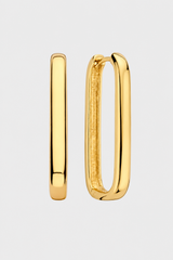 Gold-Tone Statement Hoop Earrings – Everyday Glamour & Evening Chic