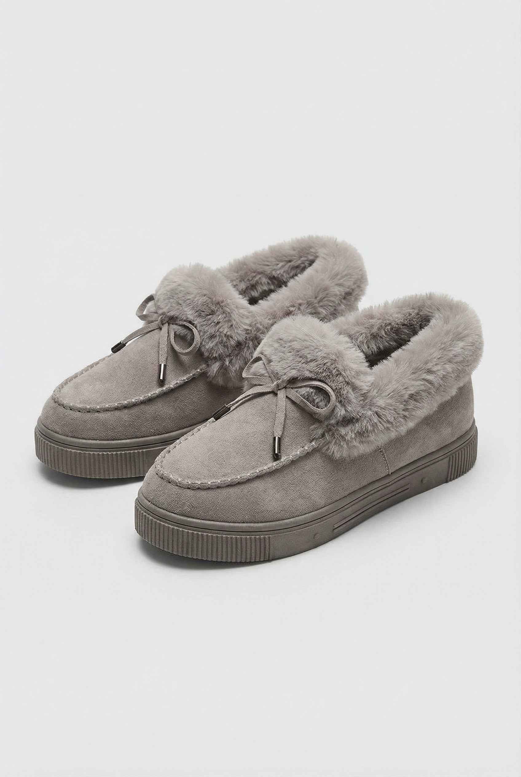 Women’s Snow Boots : Gray Cold Weather Boots for Women in Gray van Vanda Liamo