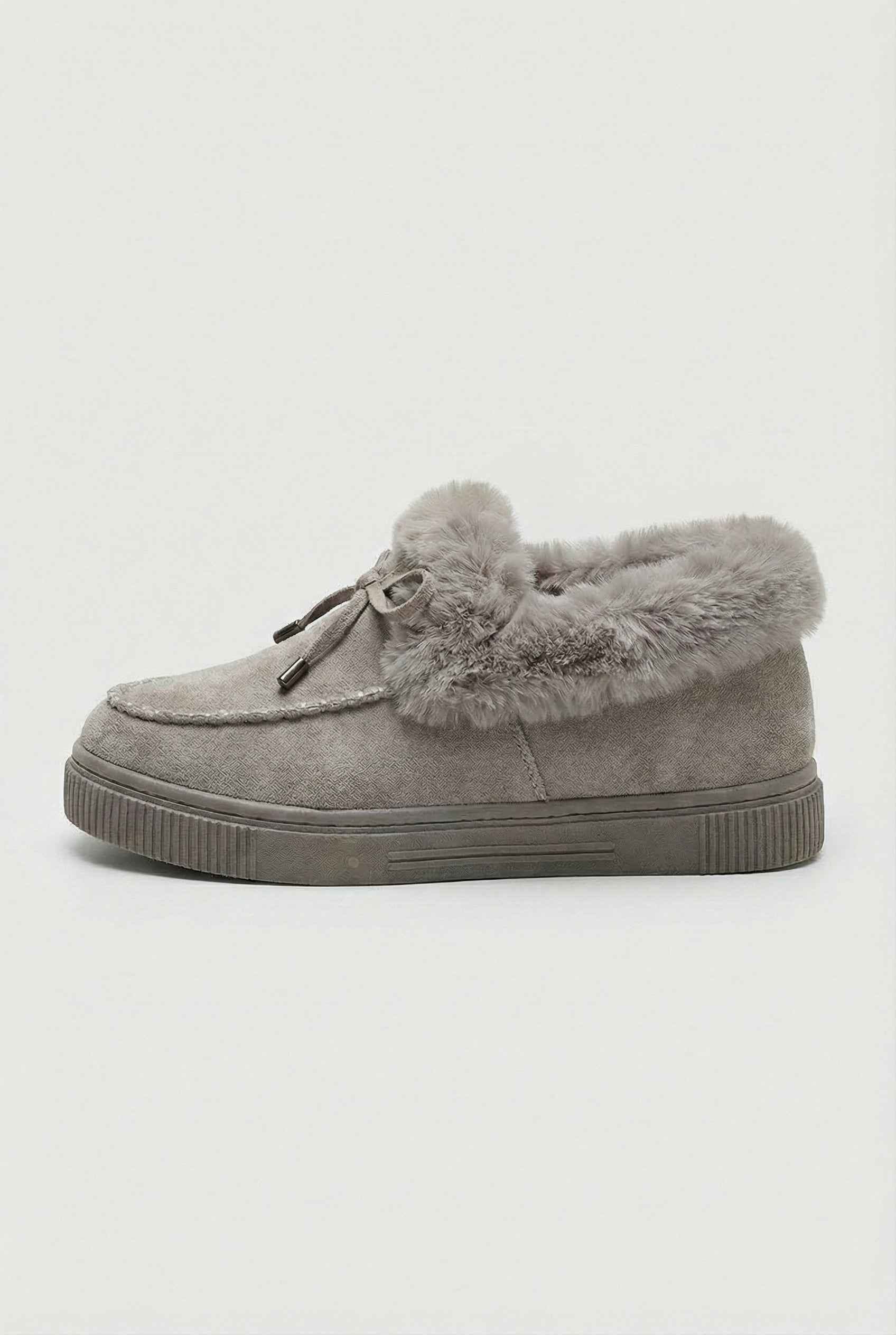 Women’s Snow Boots : Gray Cold Weather Boots for Women in van Vanda Liamo