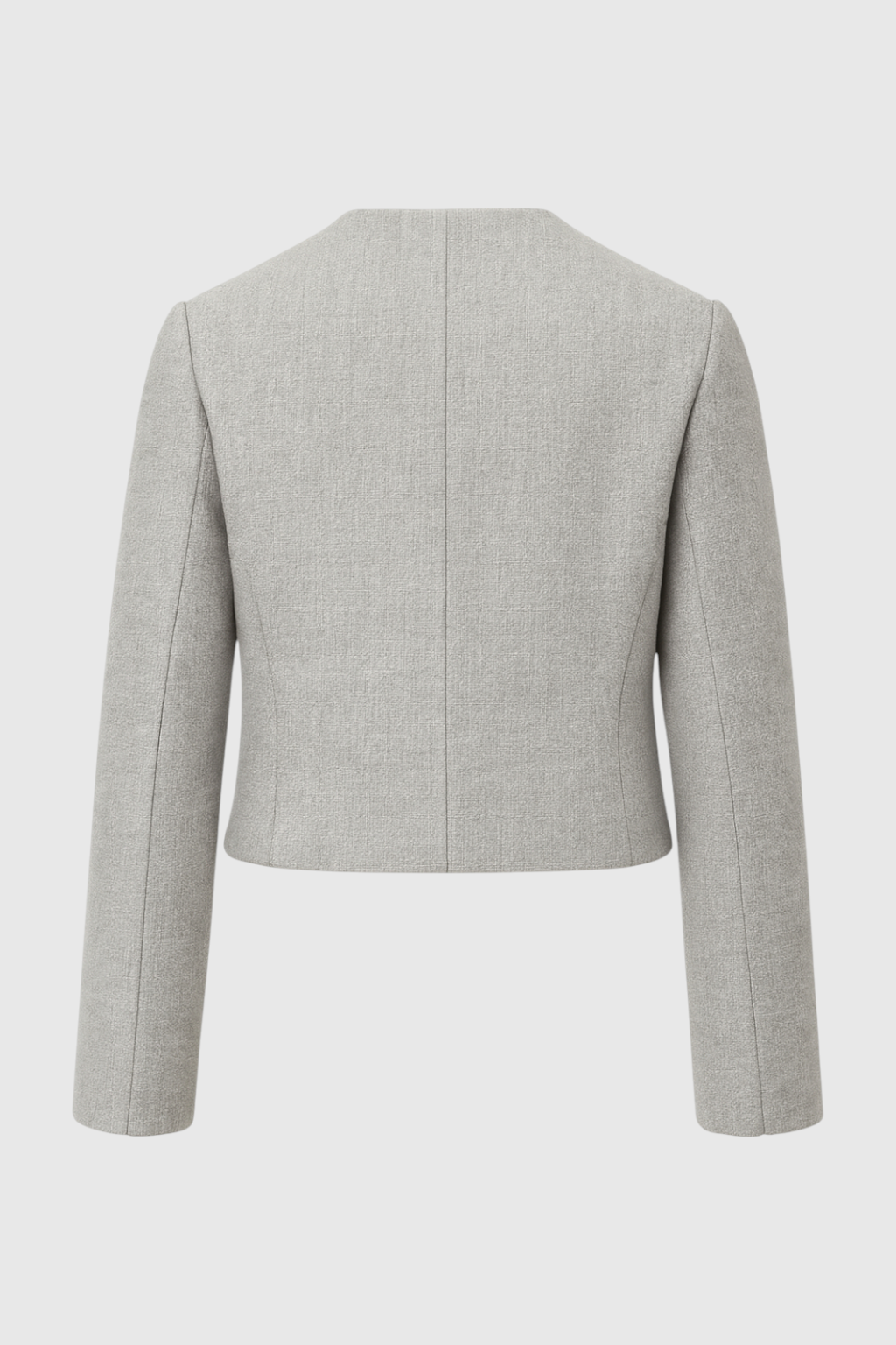 Jacket : Women's Gray Winter Short Jacket in van Vanda Liamo