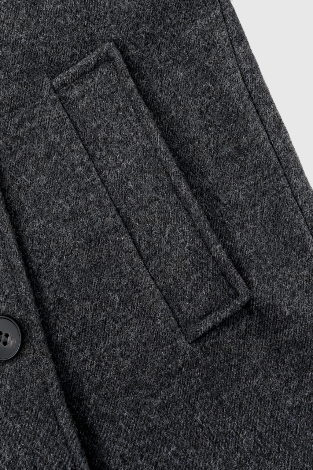 Coat : Gray Long Women's Winter Coat with Stand Collar in van Vanda Liamo