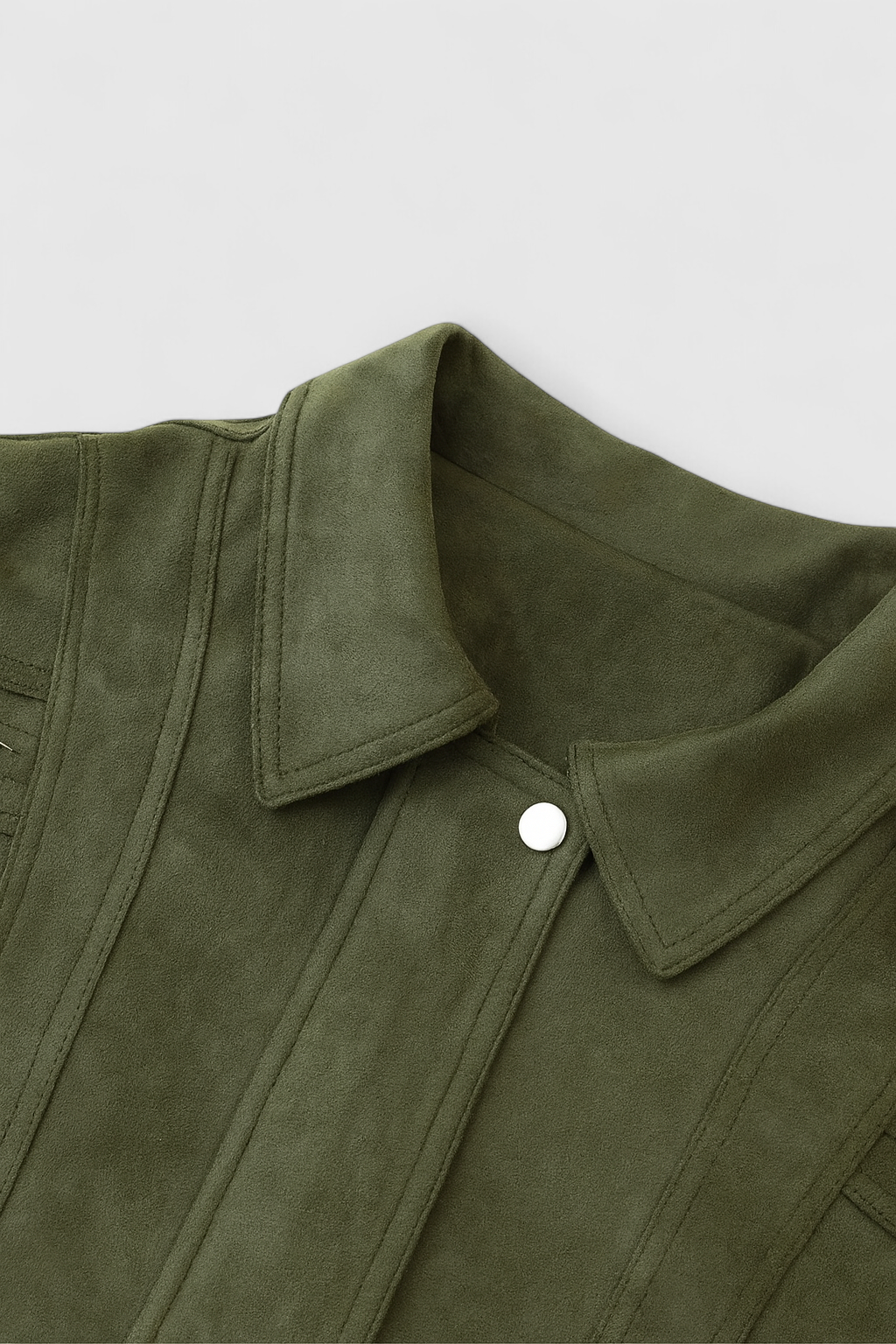 Jacket : Women's Green Bomber Jacket in van Vanda Liamo