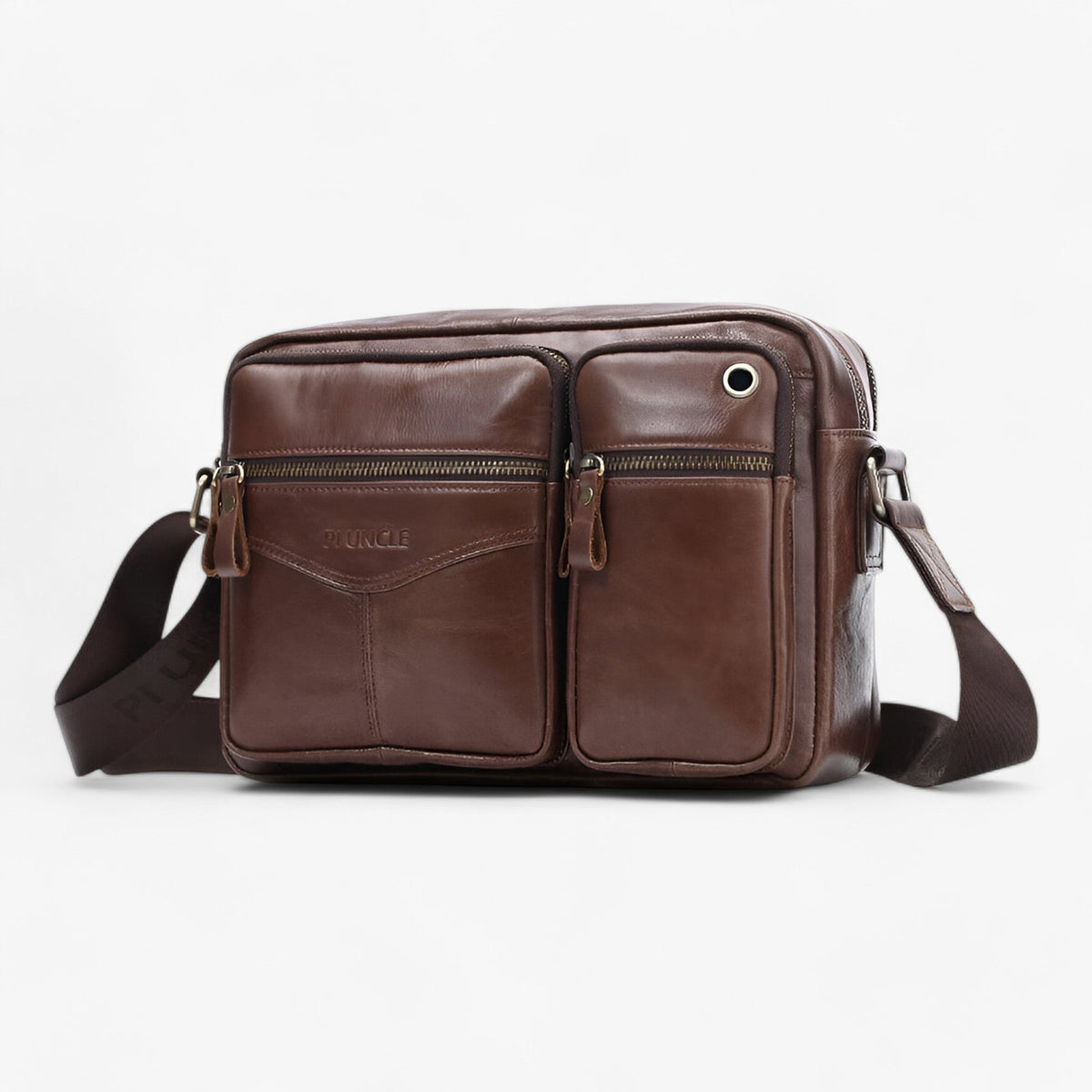 Men's Refined Premium Leather Everyday Bag