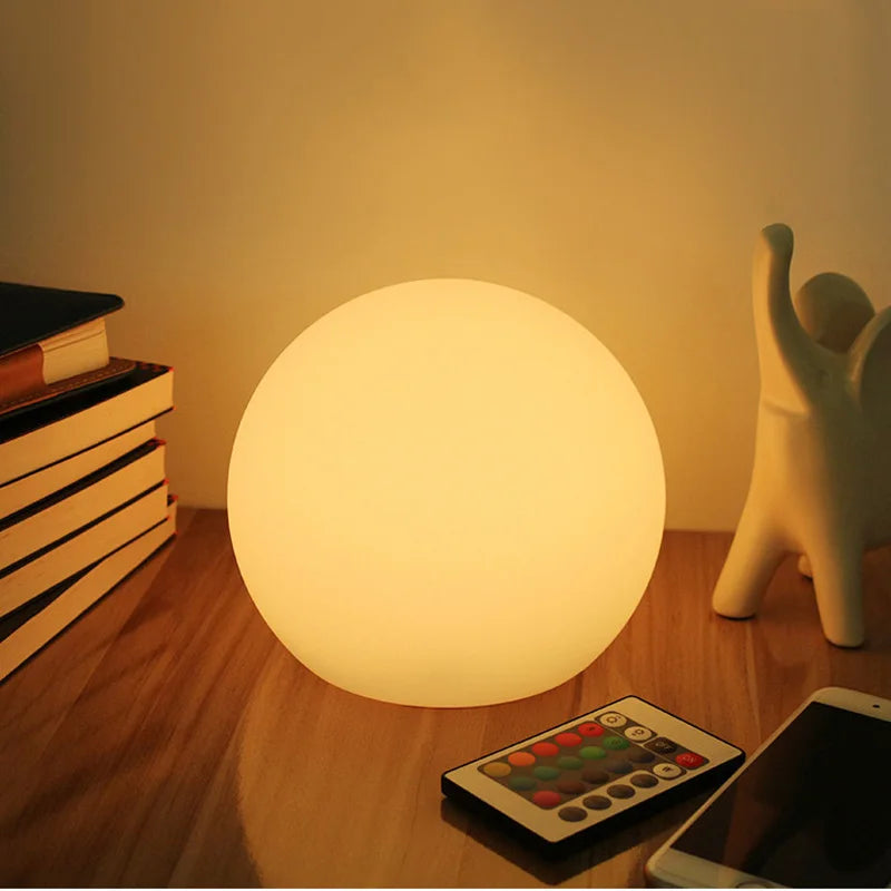 Colour-Changing LED Bedroom Lamp – 16 Ambient Light Options