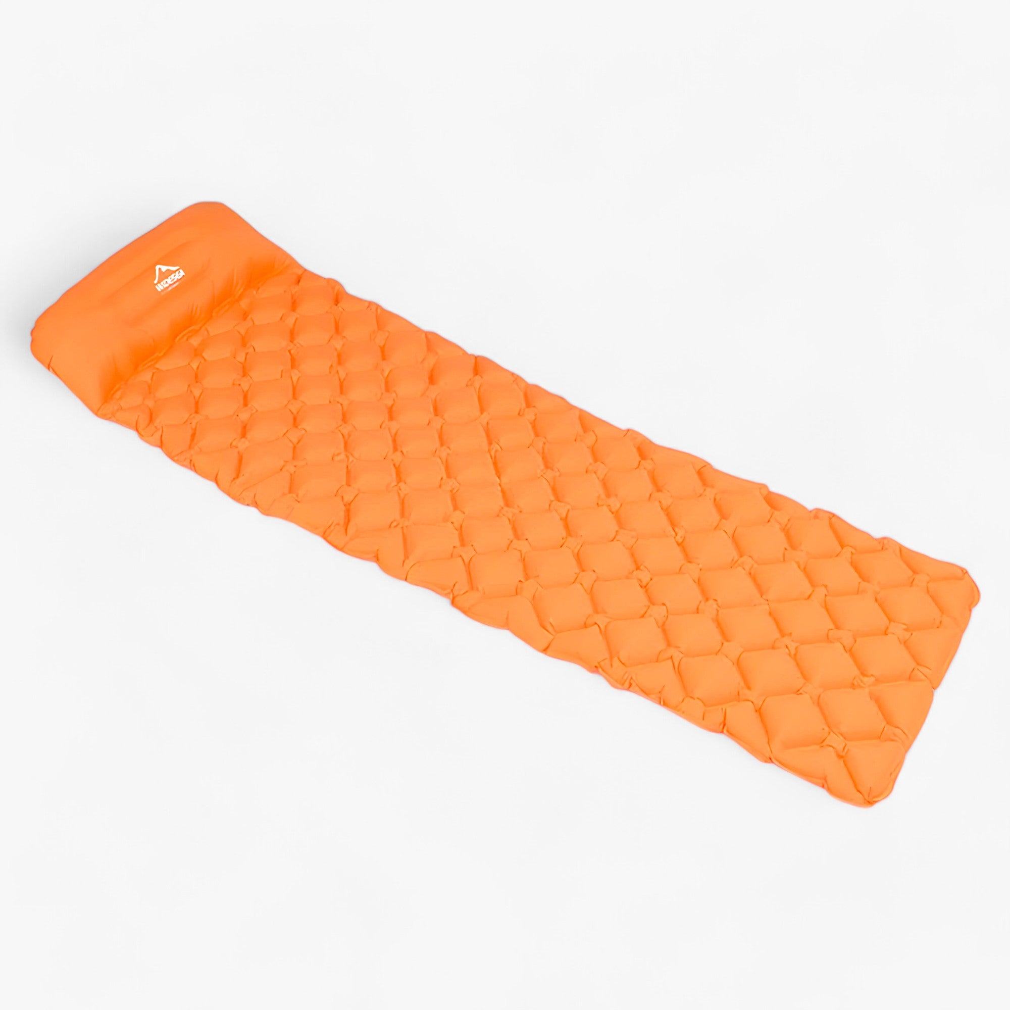 house & garden : Camping Mattress | Inflatable Sleeping Pad - Ultralight Padding for Outdoor Comfort in Orange van Vandaliamo