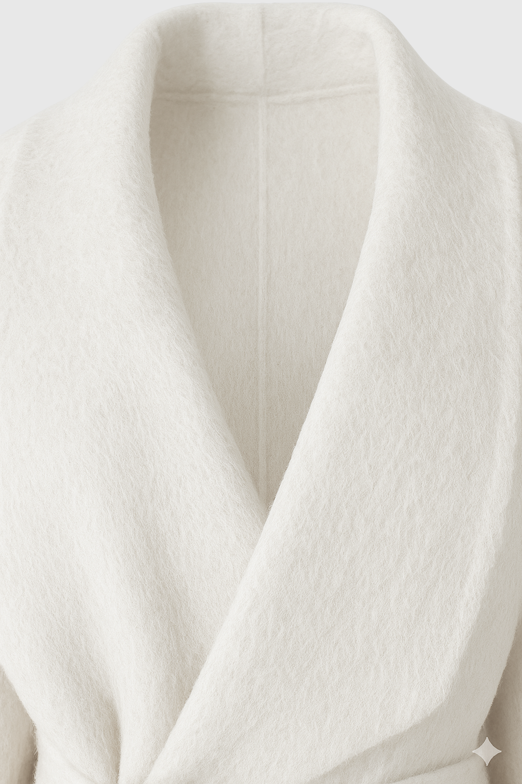 Coat : Women's Long Beige Winter Coat - Warm & Stylish Outerwear in van Vanda Liamo